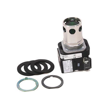 Allen-Bradley 800TCQAH2B 30mm Momentary Pushbutton with LED and Extended Head