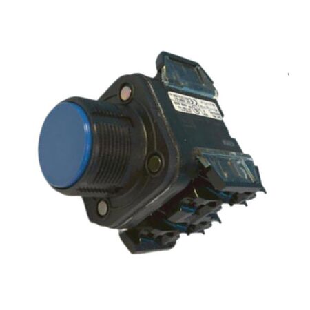 Allen-Bradley 800HCAR7B Momentary Contact Push Button Blue