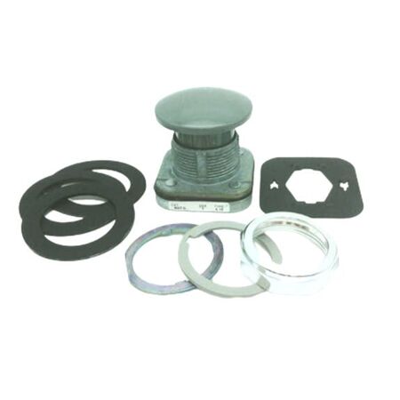 Allen-Bradley 800TD4 Momentary Push Button Mushroom Head Gray