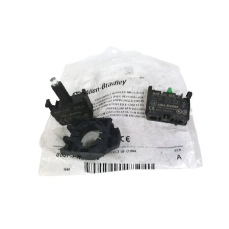 Allen-Bradley 800FPN3RX10 Power Module with Contact Blocks and Latch