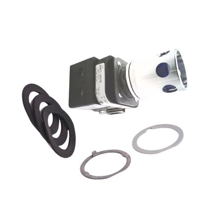 Allen-Bradley 800TCQAH2B 30mm Momentary Pushbutton with LED and Extended Head