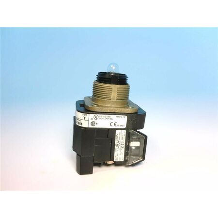 Allen-Bradley 800TCFXP16XA1 Metal Mushroom Head Pushbutton