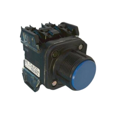 Allen-Bradley 800HCAR7B Momentary Contact Push Button Blue
