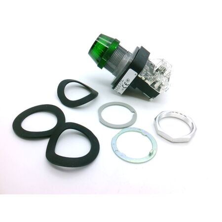 Allen-Bradley 800TCQ10G Pilot Light Green 30.5mm Metal Type 4/13