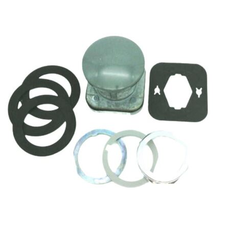 Allen-Bradley 800TD4 Momentary Push Button Mushroom Head Gray