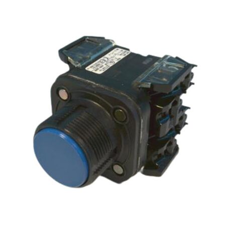 Allen-Bradley 800HCAR7B Momentary Contact Push Button Blue