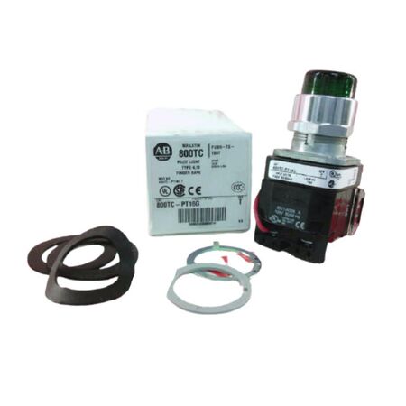 Allen-Bradley 800TCPT16G Push-to-Test Button