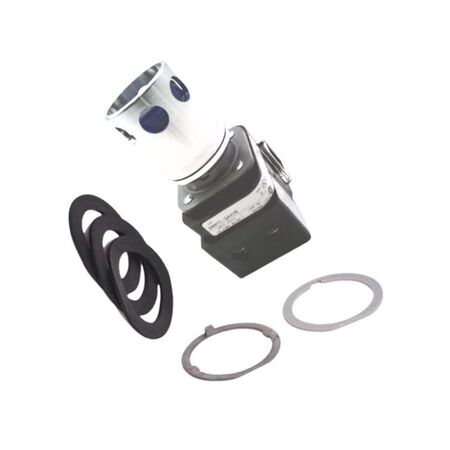 Allen-Bradley 800TCQAH2B 30mm Momentary Pushbutton with LED and Extended Head
