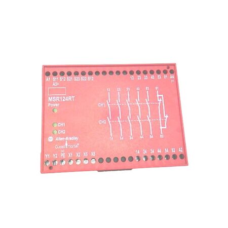 Allen-Bradley 440RG23108 Safety Relay 115 VAC / 24 VDC