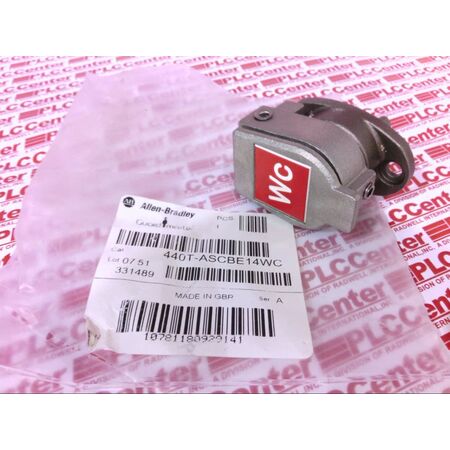 Allen-Bradley 440TASCBE14WC Standard Key Code Labeling Code Barrel