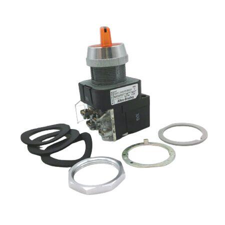 Allen-Bradley 800T2HAH2KB6AX Selector Switch 12-130 VAC/DC