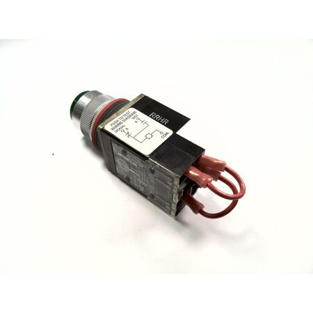 Allen-Bradley 800MRQTL24G Green LED Pilot Light Unit 22.5mm