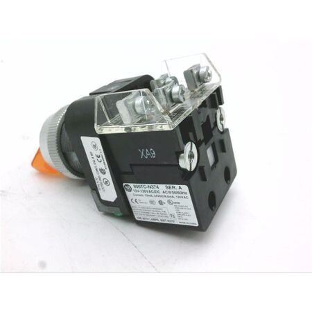 Allen-Bradley 800T2HAH2KB6AX Selector Switch 12-130 VAC/DC