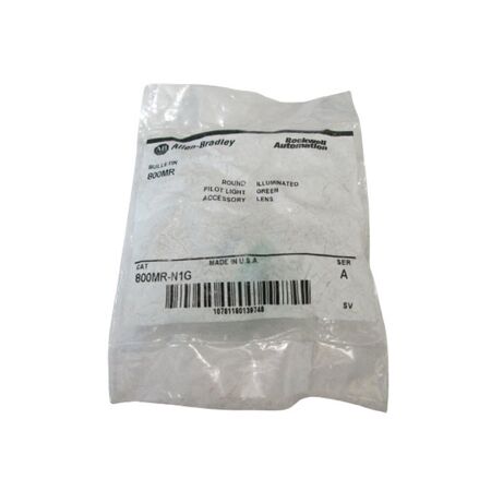 Allen-Bradley 800MRN1G Green Round Illuminated Lens Cap
