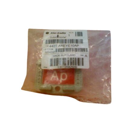 Allen-Bradley 440TAKEYE10AP Trapped Key Interlock Red Standard Key