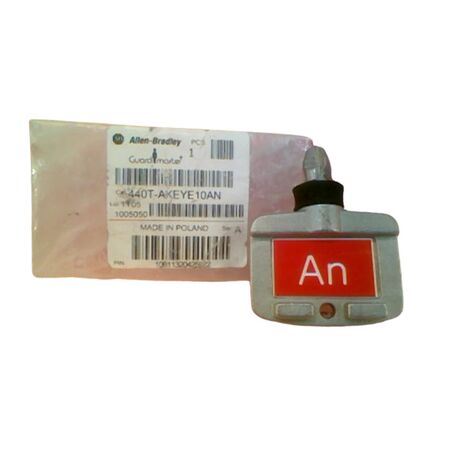 Allen-Bradley 440TAKEYE10AN Trapped Key Interlock Standard Key Red