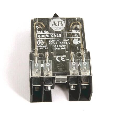 Allen-Bradley 800MXA2S Contact Block Push Button