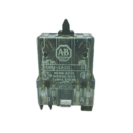 Allen-Bradley 800MXA2S Contact Block Push Button