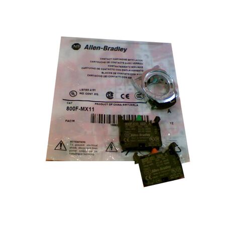 Allen-Bradley 800FMX11 Contact Blocks with Latch