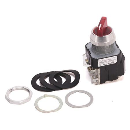 Allen-Bradley 800T00JX4KB7 3 Position Selector Switch