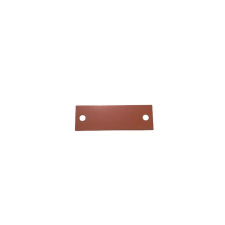 Allen-Bradley Legend Plate Blank Red Mountable
