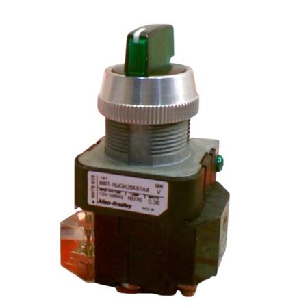 Allen-Bradley 800T24HG2KB6DX Selector Switch 30.5mm Metal Type 4/13