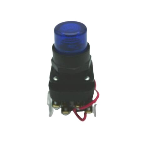 Allen-Bradley 800HQRTH2B 30mm Blue LED Pushbutton Pilot Light