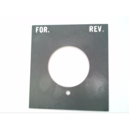 Allen-Bradley 800HY6 Push Button Legend Plate