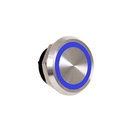 Allen-Bradley 800K22FMB24X10 Blue Momentary Piezo Pushbutton