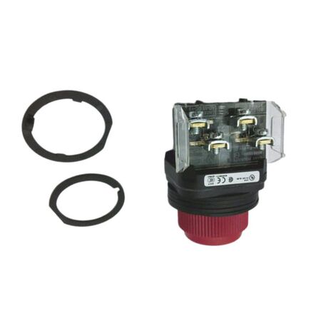 Allen-Bradley 800HR6D1 Momentary Push Button Red