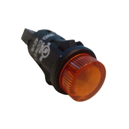 Allen-Bradley 800L12L24AS Amber LED Pilot Indicator Light 12mm 24V DC