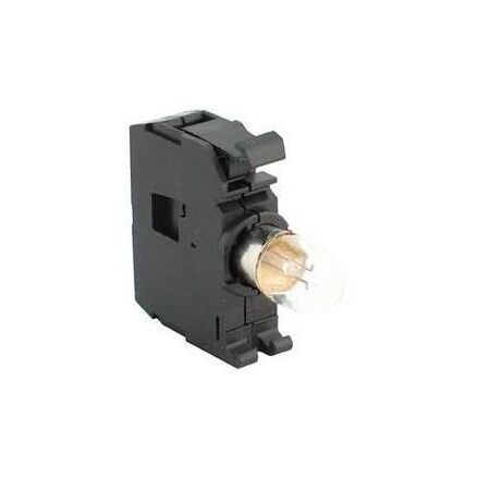 Allen-Bradley 800FD5C Contact Block with Incandescent Module and Lamp