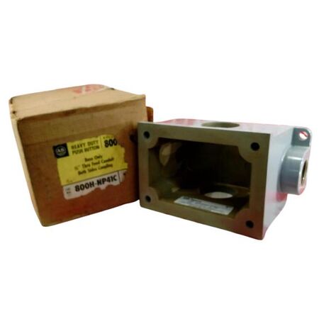 Allen-Bradley 800HNP41C NEMA 7/9 Push Button Base