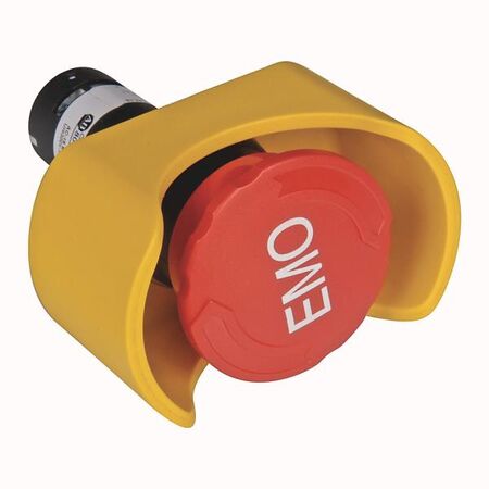 Allen-Bradley 800FDMT44X02 Red Mushroom Push Button