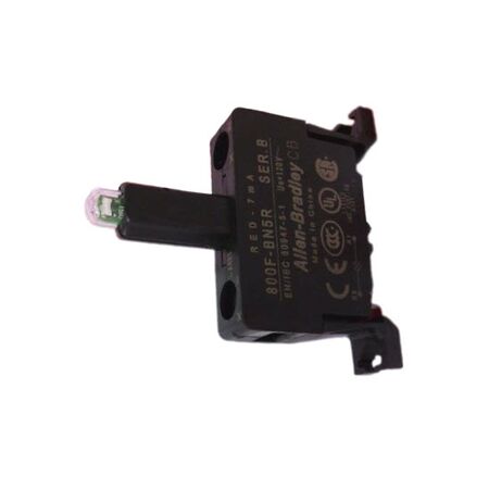Allen-Bradley 800FBN5R Red LED Module 22mm 120V AC/DC