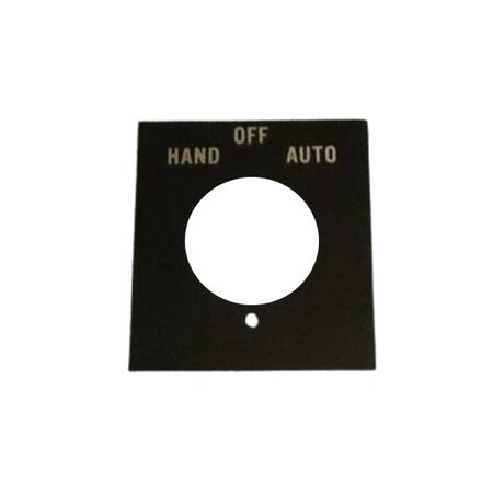 Allen-Bradley 800HY11 Legend Plate Vertical Hand-Off-Auto Text