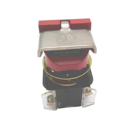 Allen-Bradley 800HWK61B Momentary Push Button Stop Red