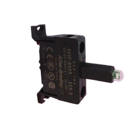 Allen-Bradley 800FBN5R Red LED Module 22mm 120V AC/DC