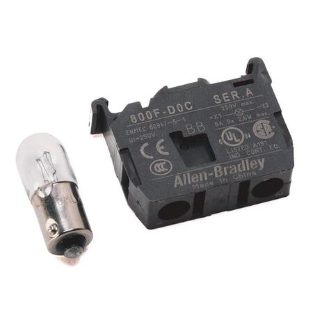 Allen-Bradley 800F 22mm Incandescent Pushbutton Module