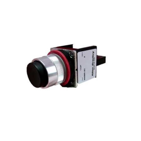 Allen-Bradley 800MRB2 Extended Round Black Pushbutton