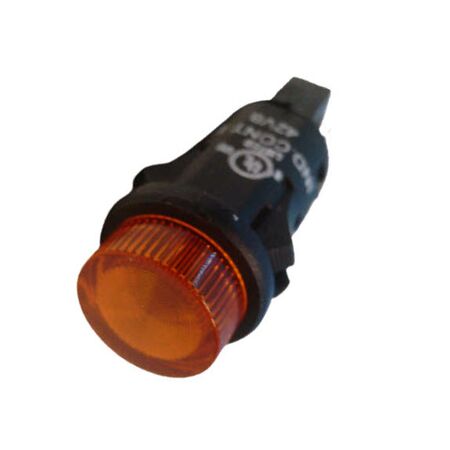 Allen-Bradley 800L12L24AS Amber LED Pilot Indicator Light 12mm 24V DC