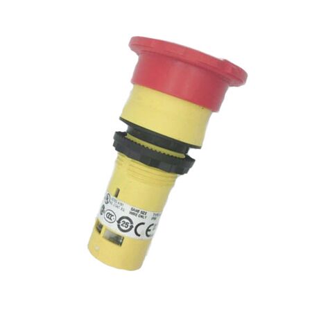 Allen-Bradley 800FDMT44X02 Red Mushroom Push Button