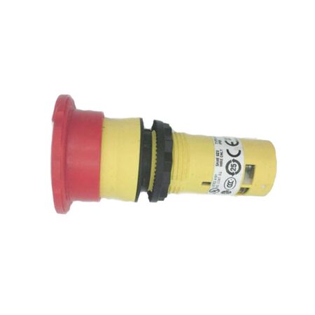 Allen-Bradley 800FDMT44X02 Red Mushroom Push Button