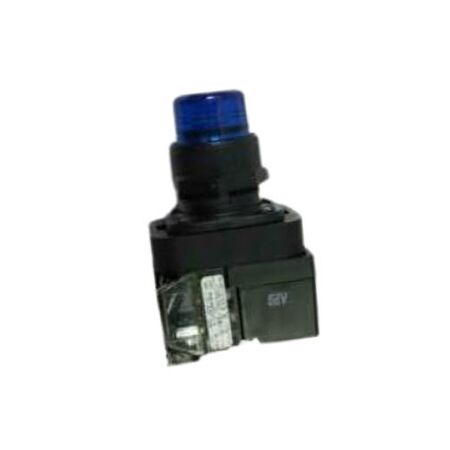 Allen-Bradley 800HCQRBH2B 30mm Momentary Pushbutton Blue LED