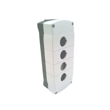 Allen-Bradley 800F4PM Plastic Enclosure with 4 Hole and Metric Conduit Knockouts