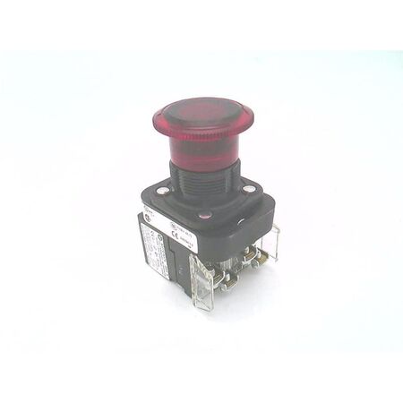 Allen-Bradley 800HFRXTQH2RA1 Red Illuminated Pushbutton