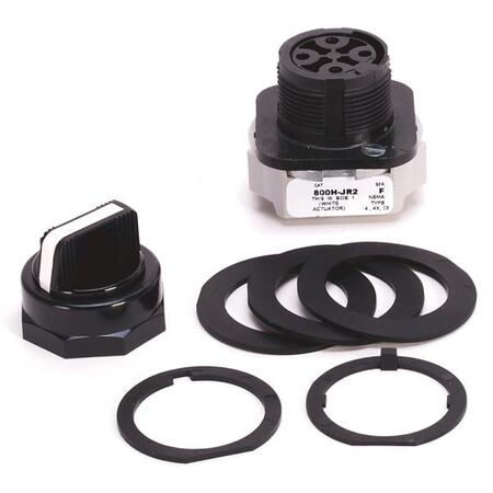 Allen-Bradley 800HJRN2KC1 30mm Maintained 3-Position Selector Switch