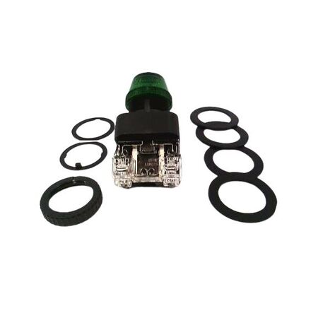 Allen-Bradley 800HCQR24G Green Pilot Light 30.5mm