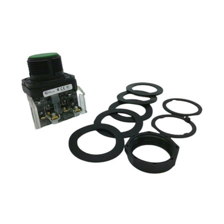 Allen-Bradley 800HAR1D1 Momentary Push Button Green Flush Head