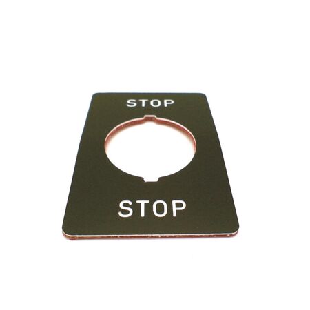 Allen-Bradley 800F36VE212 Rectangular Label Plate